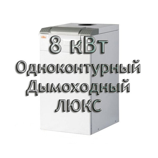 

Газовый котел дымоходный Колви Евротерм 8 TS F (CP A) ЛЮКС