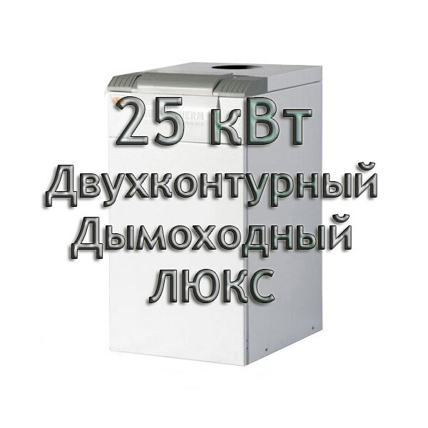 

Газовый котел дымоходный двухконтурный Колви Евротерм 25 TB A (CPМ А) ЛЮКС