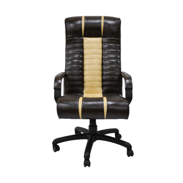 

Кресло Krislo Атлант Коричневе з бежевим Titan Dark Brown-Cream