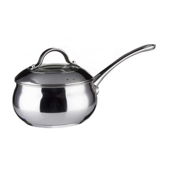 

Сотейник Ковш с крышкой VINZER Grand Majestic Glossy Ø 14 см 1.2 л [89160]