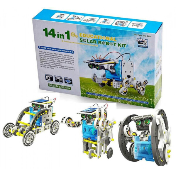 

Робот-конструктор Solar Robot kit 14 в 1