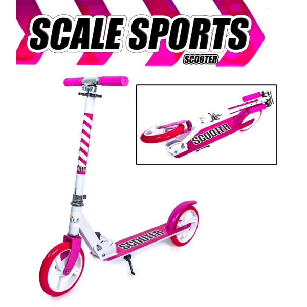 

Двухколесный самокат Складной Scooter 460 Pink
