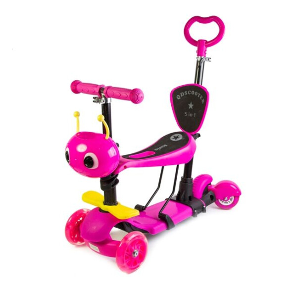 

Самокат Scooter Пчелка 5in1 Pink