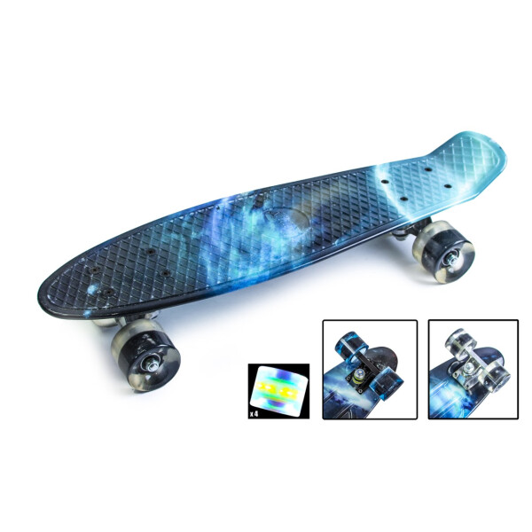 

Penny Board Galaxy Светящиеся колеса.