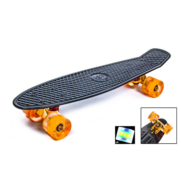 

PENNY BOARD FISH ЧЕРНЫЙ ЦВЕТ. СВЕТЯЩИЕСЯ КОЛЕСА. 3