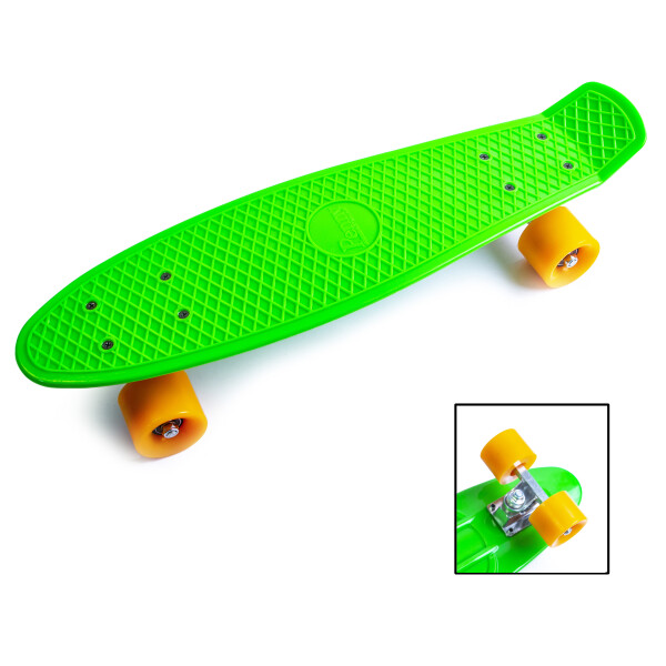 

Penny Board. Салатовый цвет. Матовые колеса.