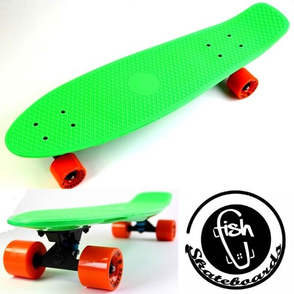 

Penny Board Original Nickel Fish Green.