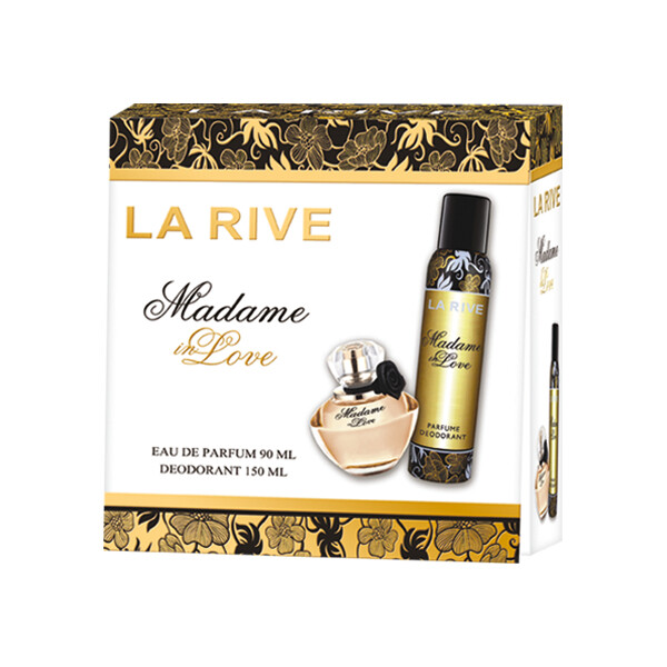 

Женский подарочный набор La Rive Madame in Love (парф. вода, дезодорант)