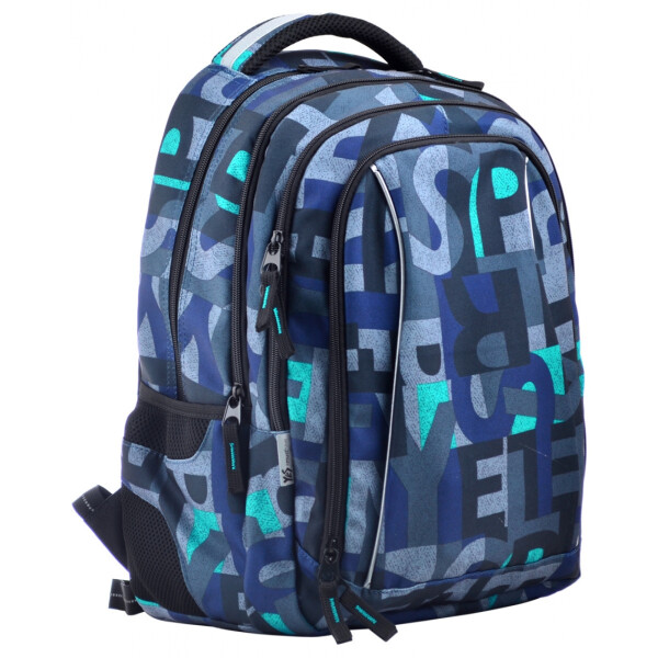 

Подростковый рюкзак YES T-51 Jumble для мальчика 41х31х15 см Синий (554900)