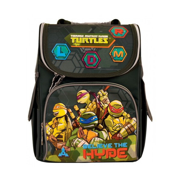 

Школьный рюкзак 1 Вересня H-11 Tmnt для мальчика 33,5х26х13,5 см Зеленый (556157)