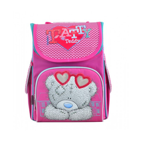 

Школьный рюкзак 1 Вересня H-11 MTY rose для девочки 33,5х26х13,5 см Розовый (555170)