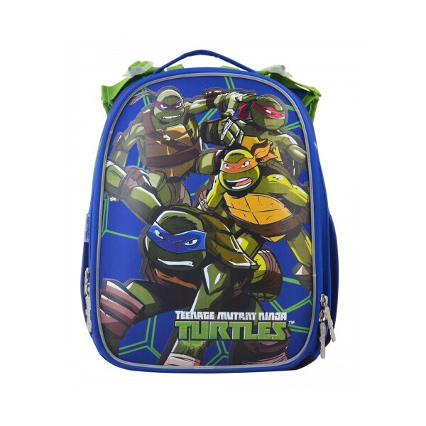 

Школьный рюкзак 1 Вересня H-25 Ninja Turtles для мальчика 35х26х16 см Синий (555369)