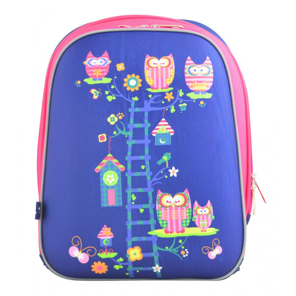 

Ортопедический ранец YES H-12 Owl blue для девочки 38х29х15 см Синий (554495)
