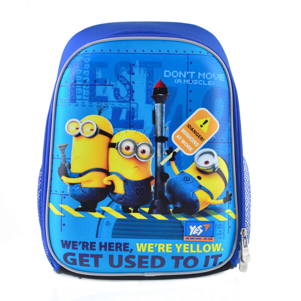 

Школьный каркасный рюкзак YES H-27 Minions для мальчика 36х25х17 см (557714)