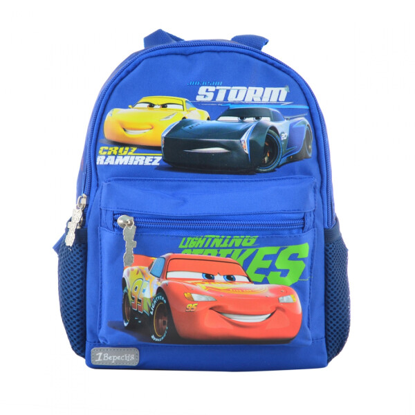 

Рюкзак детский 1 Вересня K-16 Cars для мальчика 22,5х18,5х9,5 см Синий (554764)