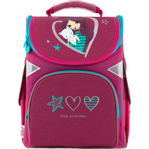 

Рюкзак GoPack Education каркасный 5001-3 Little princess