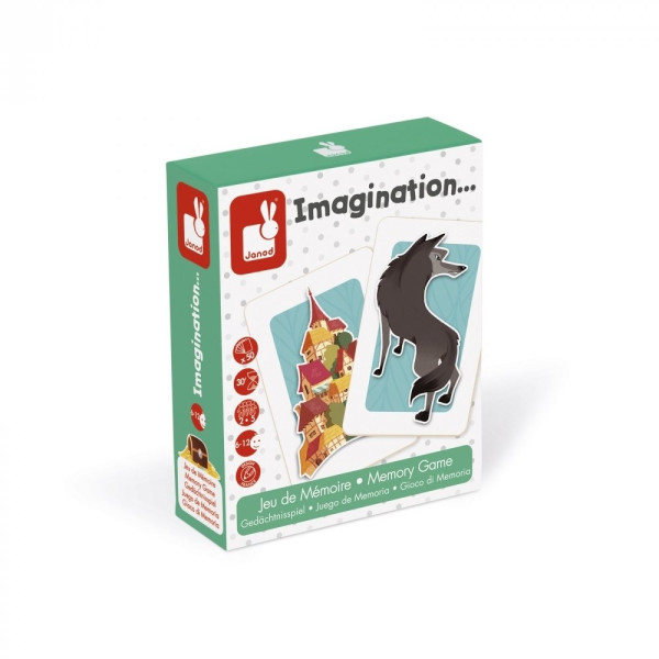 

Настольная игра мемо Janod Воображение (J02753)
