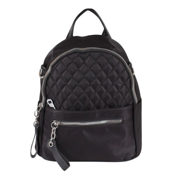 

Сумочка-рюкзак Luxury Leather Accessories из водонепроницаемого текстиля,33036.чёрная