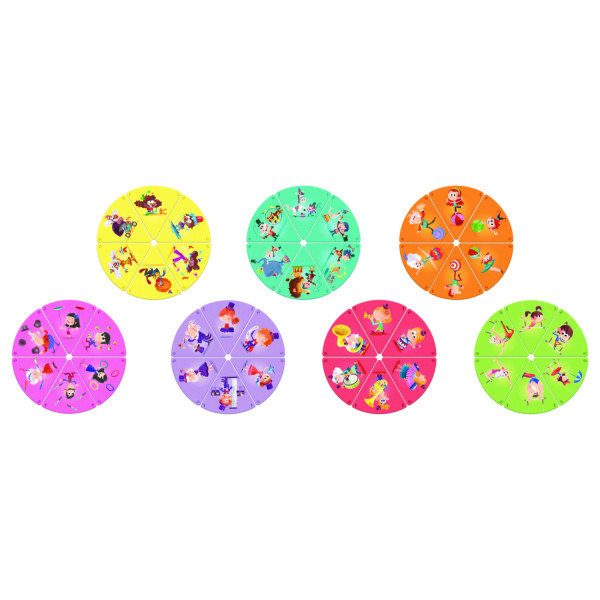 

Настольная игра Janod Happy Families Цирк (J02755)