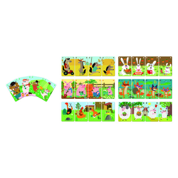 

Настольная игра Janod Happy Families Ферма (J02756)