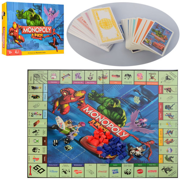

Настольная игра Монополия Junior (M 3802)