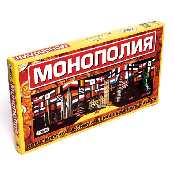 

Настольная игра Strateg Монополия (693)