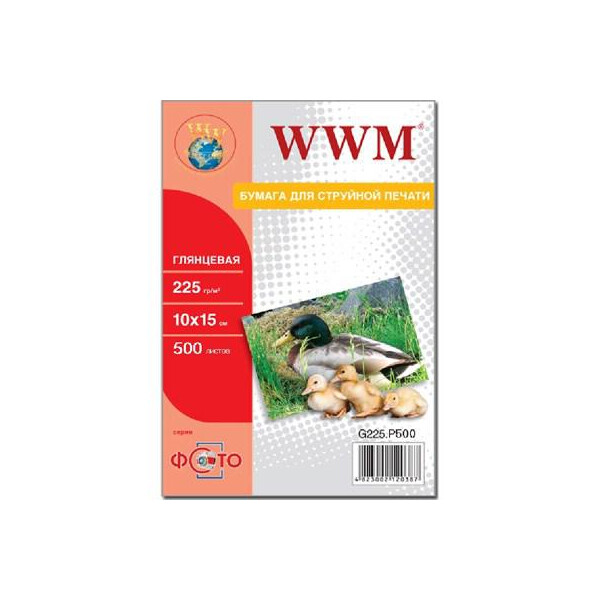 

Бумага WWM 10x15 (G225.F500)