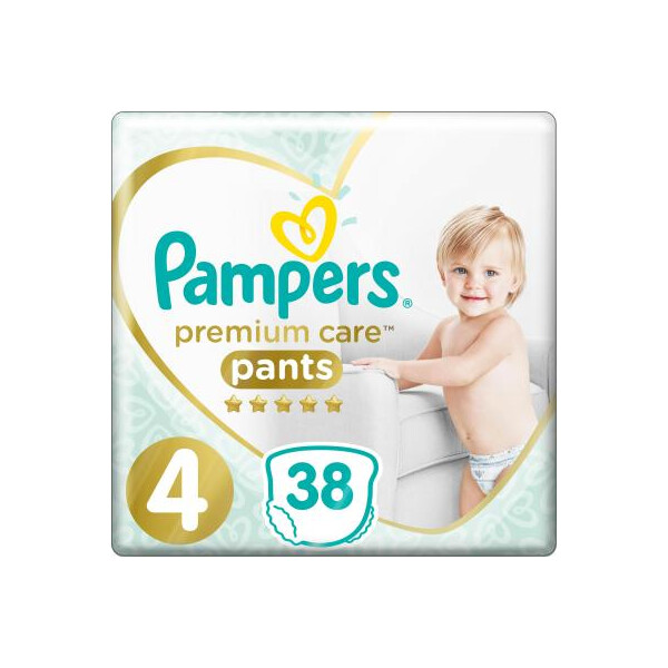 

Подгузник Pampers Premium Care Pants Maxi Размер 4 (9-15 кг), 38 шт. (8001090759832)