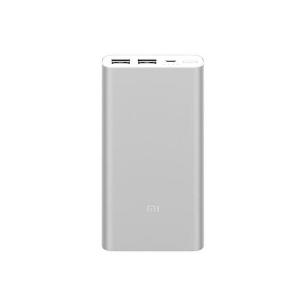 

Батарея универсальная Xiaomi Mi Power Bank 2S 10000 mAh QC2.0(2.4A,2USB) (PLM09ZM) Silver (VXN4228CN)