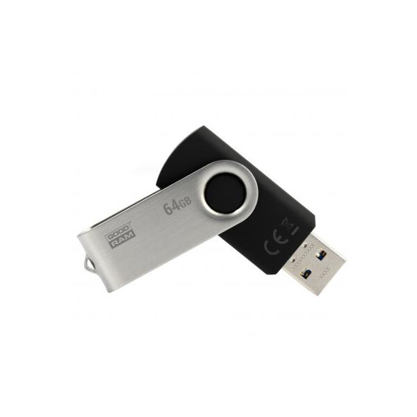 

USB флеш накопитель GOODRAM 64GB Twister Black USB 2.0 (UTS2-0640K0R11)