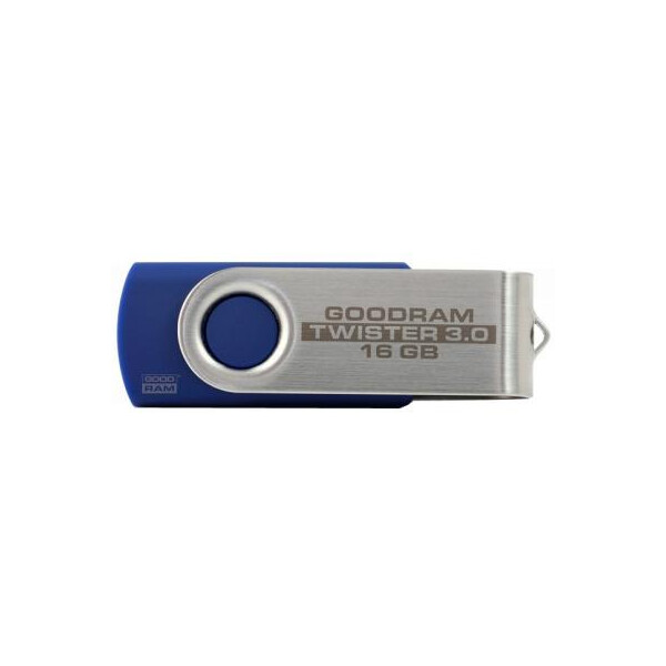 

USB флеш накопитель GOODRAM 16GB Twister Blue USB 2.0 (UTS2-0160B0R11)