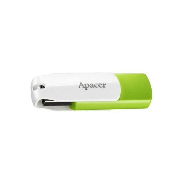 

USB флеш накопитель Apacer 16GB AH335 Green/White USB 2.0 (AP16GAH335G-1)