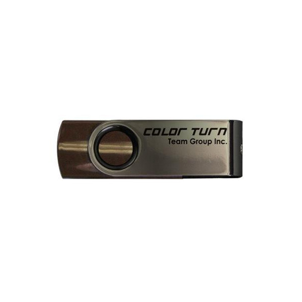 

USB флеш накопитель Team 8GB Color Turn E902 Brown USB 2.0 (TE9028GN01)