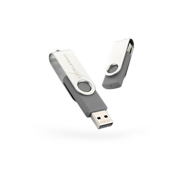 

USB флеш накопитель eXceleram 32GB P1 Series Silver/Gray USB 2.0 (EXP1U2SIG32)