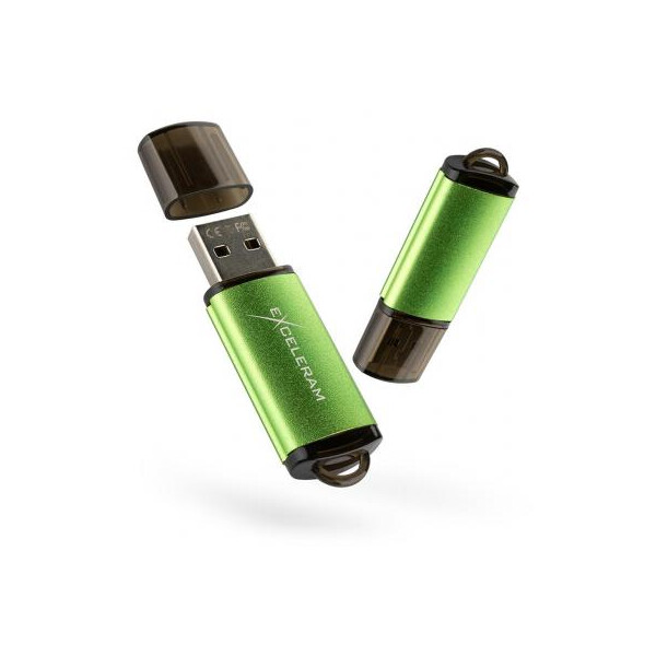 

USB флеш накопитель eXceleram 32GB A3 Series Green USB 2.0 (EXA3U2GR32)