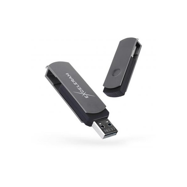

USB флеш накопитель eXceleram 8GB P2 Series Gray/Black USB 2.0 (EXP2U2GB08)