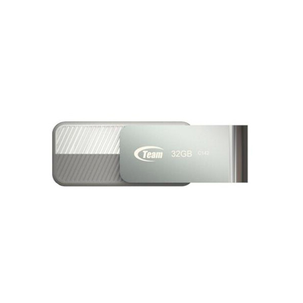 

USB флеш накопитель Team 32GB C142 White USB 2.0 (TC14232GW01)