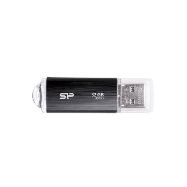 

USB флеш накопитель Silicon Power 32GB Blaze B02 Black USB 3.0 (SP032GBUF3B02V1K)