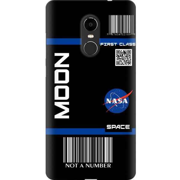 

Чехол силиконовый бампер FTS на Xiaomi Redmi Note 4 с рисунком NASA Travel