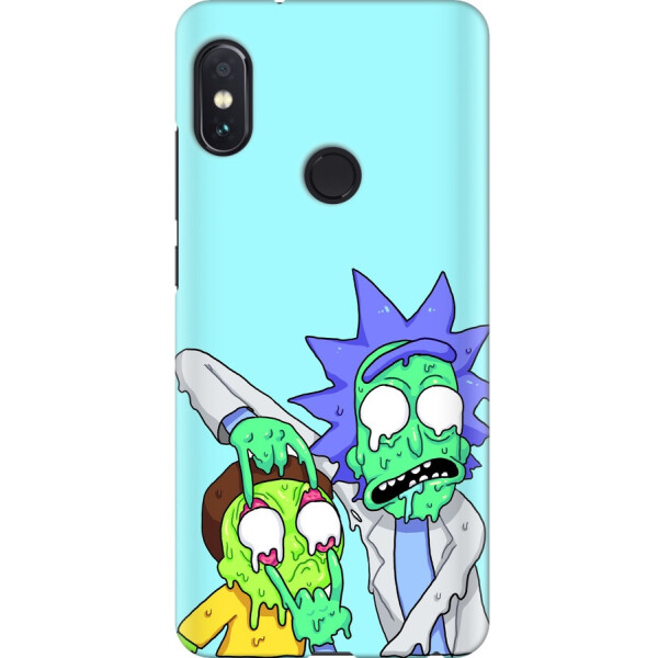 

Чехол силиконовый бампер FTS на Xiaomi Redmi Note 5 с рисунком Рик и Морти чехол