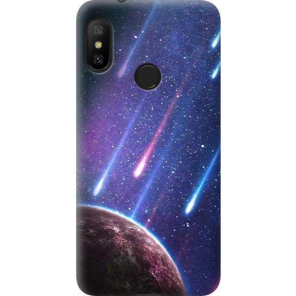 

Чехол силиконовый бампер FTS на Xiaomi Mi A2 Lite c рисунком Космос Звездопад