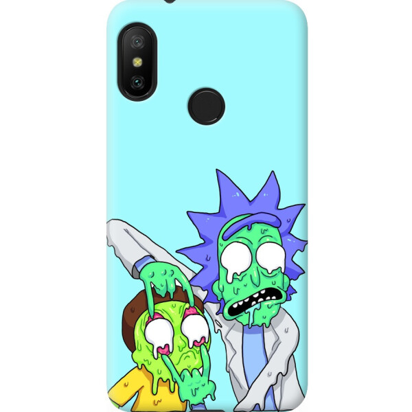 

Чехол силиконовый бампер FTS на Xiaomi Mi A2 Lite c рисунком Рик и Морти
