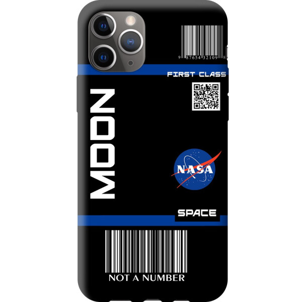 

Силиконовый чехол бампер FTS для Apple iPhone 11 Pro c рисунком NASA Travel