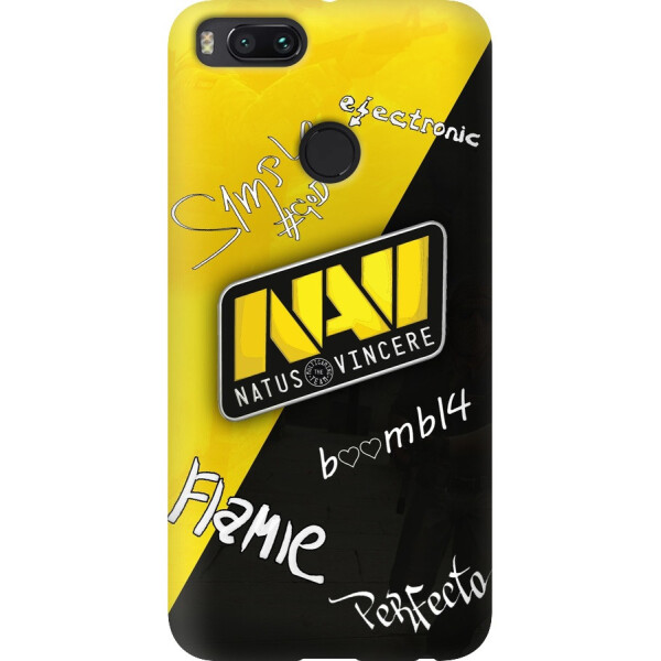 

Чехол силиконовый бампер FTS на Xiaomi Mi A1 с рисунком Natus Vincere Автографы