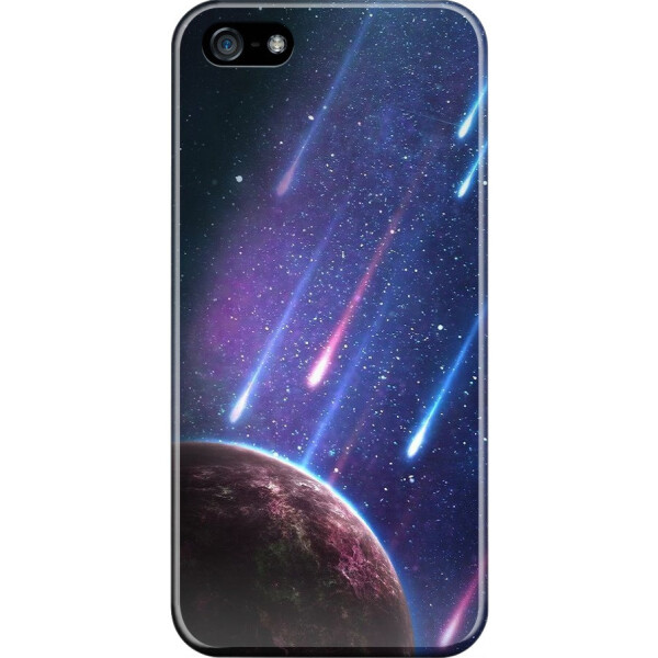 

Силиконовый чехол бампер FTS для Apple iPhone 5/5S/SE с дизайном Космос Звездопад