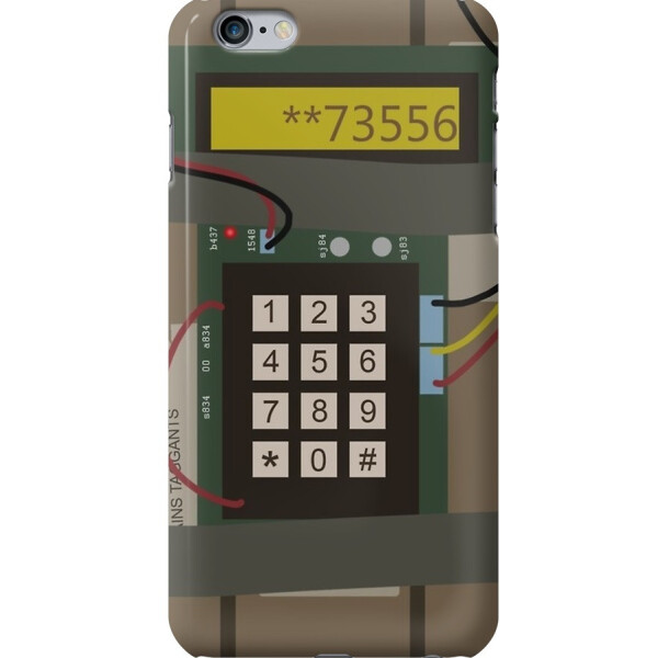 

Силиконовый чехол бампер FTS для Apple iPhone 6/6s с дизайном CSGO Бомба