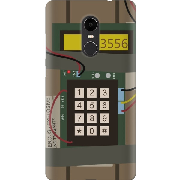 

Чехол силиконовый бампер FTS на Xiaomi Redmi Note 4 с дизайном CSGO Бомба