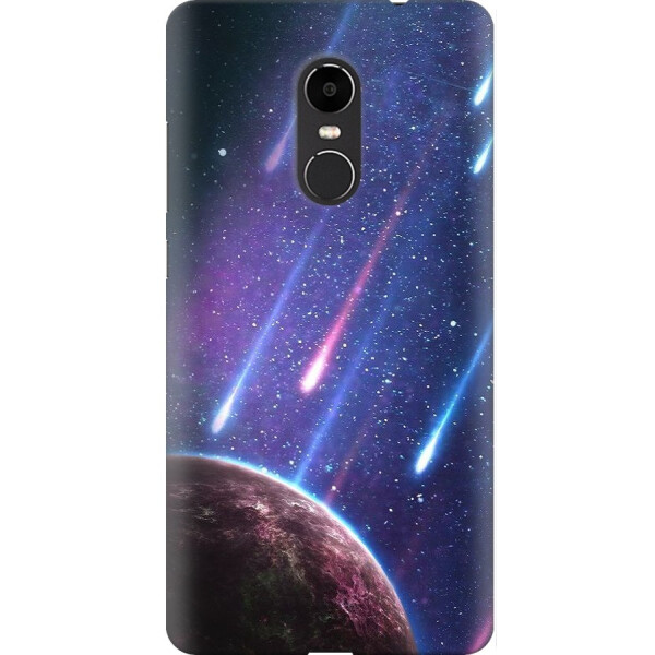 

Чехол силиконовый бампер FTS на Xiaomi Redmi Note 4 с дизайном Космос Звездопад