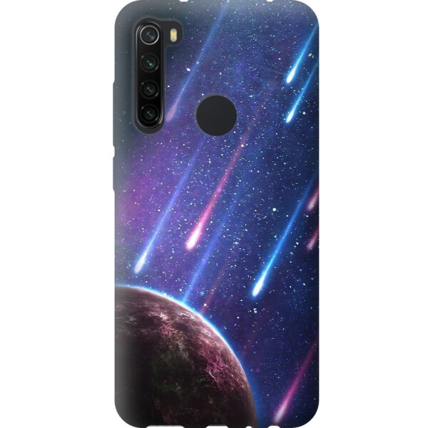 

Чехол силиконовый бампер FTS на Xiaomi Redmi Note 8 c рисунком Космос Звездопад