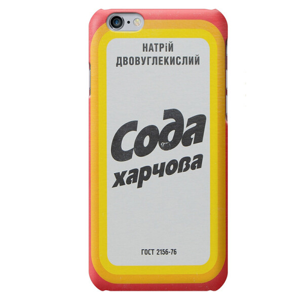 

Чехол силиконовый бампер FTS для Apple iPhone 6/6s с дизайном Сода